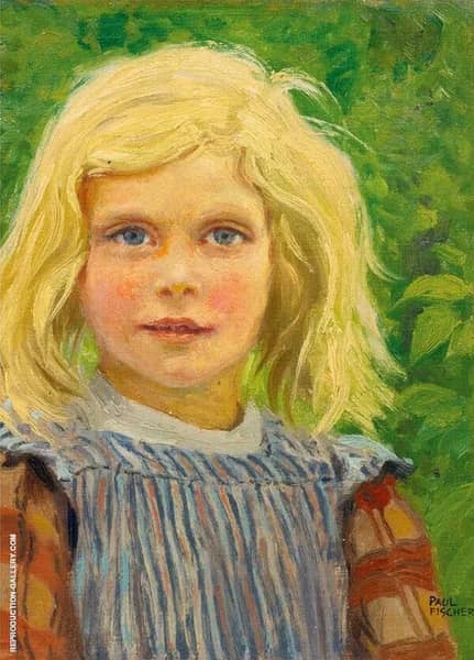 Portrait of a Young Girl | Oil Painting Reproduction
