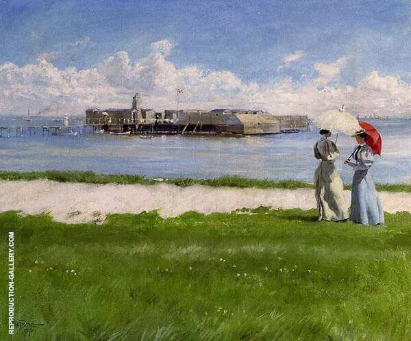 The Conversation Helgoland | Oil Painting Reproduction