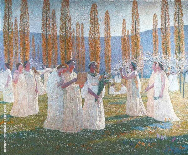 Etude Pour Les Champs Elysees | Oil Painting Reproduction