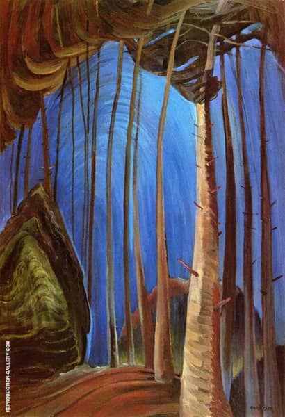 Blue Sky 1932 by Emily Carr | Oil Painting Reproduction