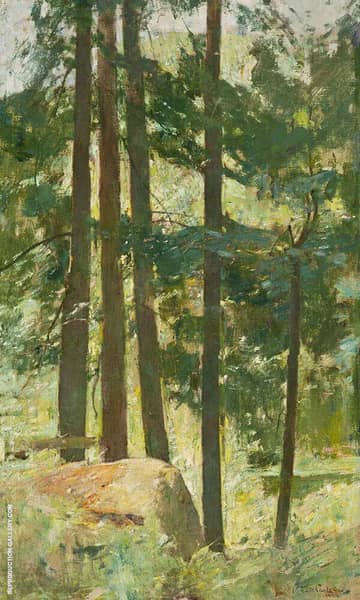 White Pine 1928 by Emil Carlsen | Oil Painting Reproduction