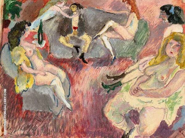 The Prodigal Son by Jules Pascin | Oil Painting Reproduction