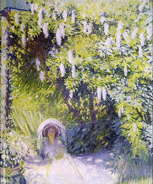 Wisteria by Philip Leslie Hale | Oil Painting Reproduction