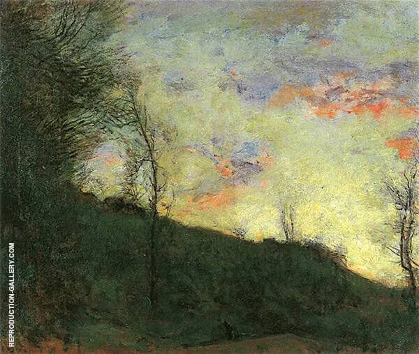 All Hallows Eve by Charles Harold Davis | Oil Painting Reproduction