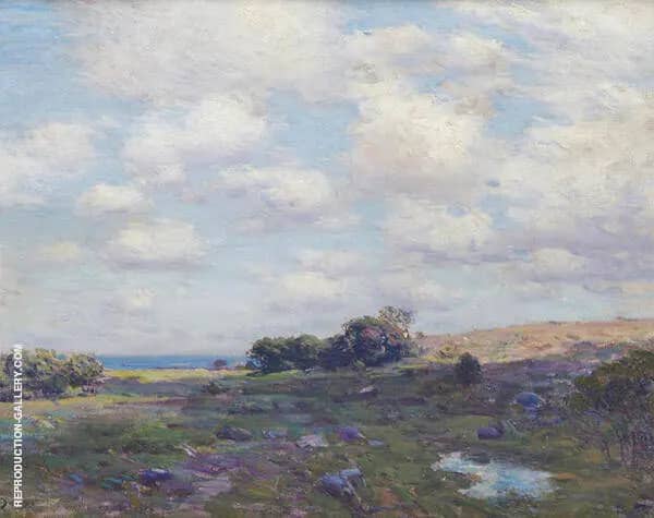 Coastal Landscape by Charles Harold Davis | Oil Painting Reproduction