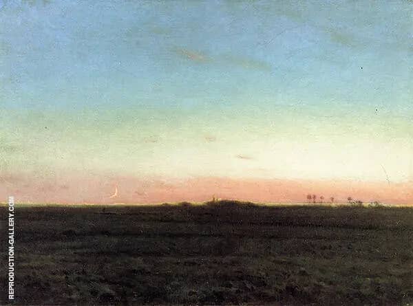 Eastport Harbor by Charles Harold Davis | Oil Painting Reproduction