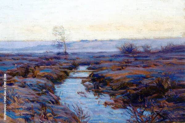 Inlet at Skaneateles by Charles Harold Davis | Oil Painting Reproduction