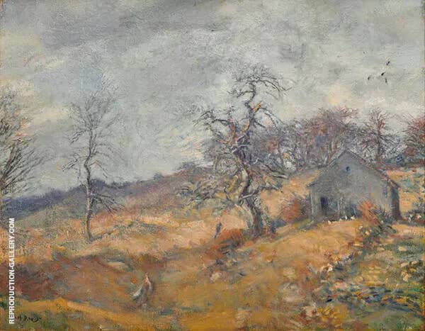 Landscape with Farmhouse | Oil Painting Reproduction