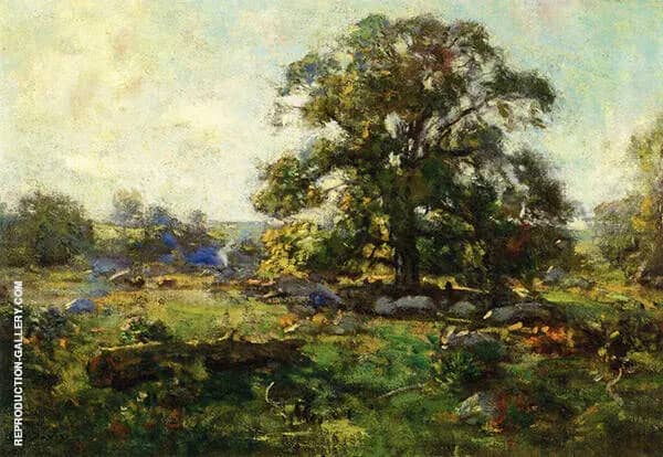 Oak Tree in Mystic by Charles Harold Davis | Oil Painting Reproduction