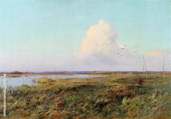 The Last Rays by Charles Harold Davis | Oil Painting Reproduction