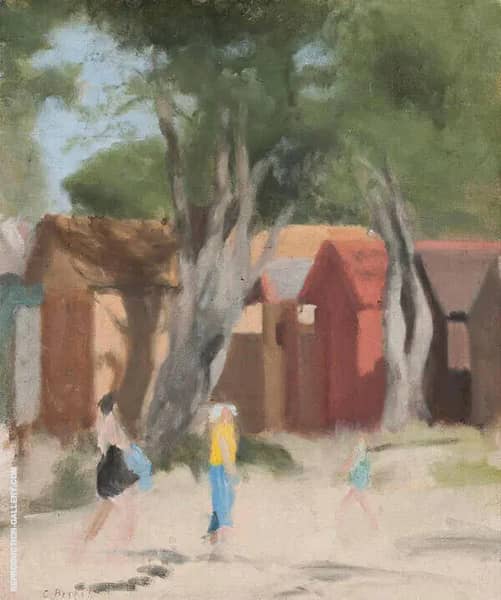 Summer Day Beaumaris c1933 by Clarice Beckett | Oil Painting Reproduction