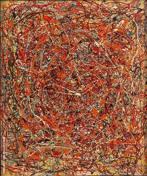 The Fury by Jackson Pollock (Inspired By) | Oil Painting Reproduction