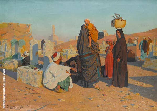 Early Morning by Ludwig Deutsch | Oil Painting Reproduction