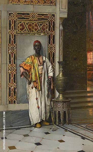 The Sentinel 1885 by Ludwig Deutsch | Oil Painting Reproduction