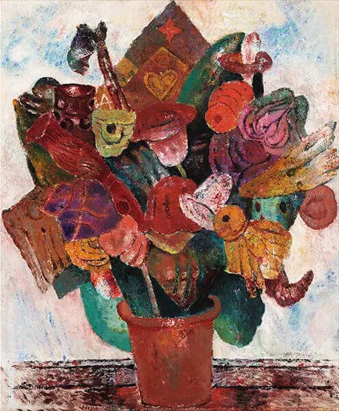 Flowers by Frits Van Den Berghe | Oil Painting Reproduction