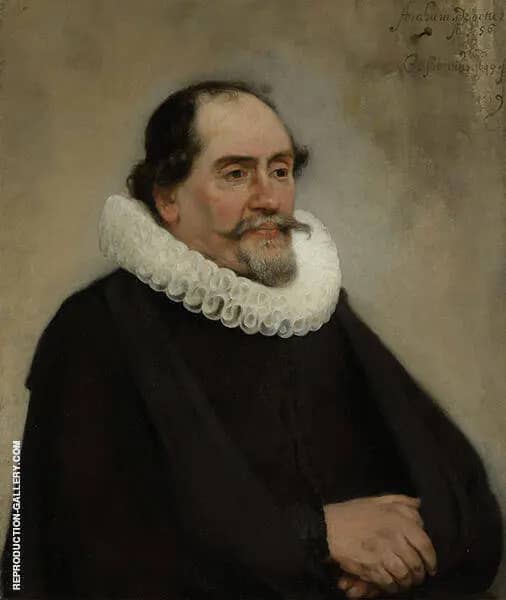 Abraham De Potter 1649 by Carel Fabritius | Oil Painting Reproduction