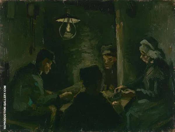 Study for The Potato Eaters 1885 | Oil Painting Reproduction