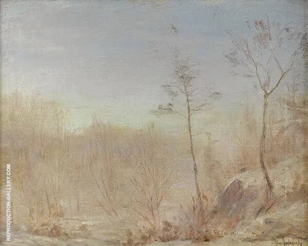 Central Park 1901 by Julian Onderdonk | Oil Painting Reproduction