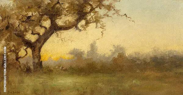 Yellow Sunset by Julian Onderdonk | Oil Painting Reproduction