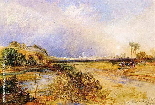 Vera Cruz Mexico by Thomas Moran | Oil Painting Reproduction