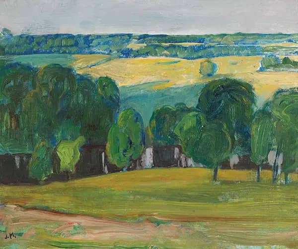 Evening Light Gull River by J.E.H. MacDonald | Oil Painting Reproduction