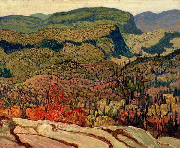 Forest Wilderness 1921 by J.E.H. MacDonald | Oil Painting Reproduction