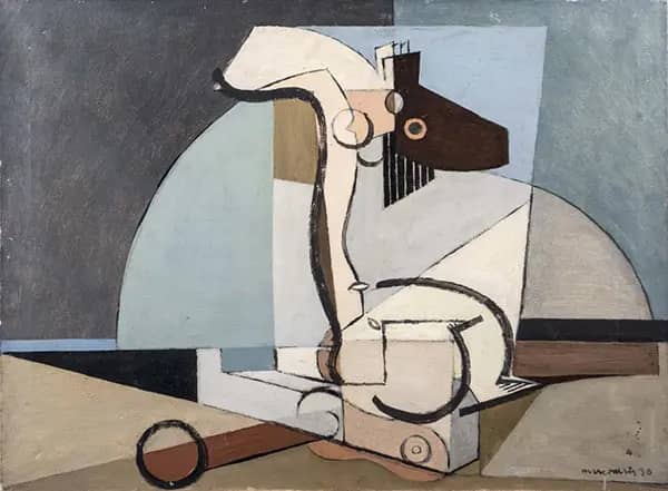 Untitled Composition by Louis Marcoussis | Oil Painting Reproduction