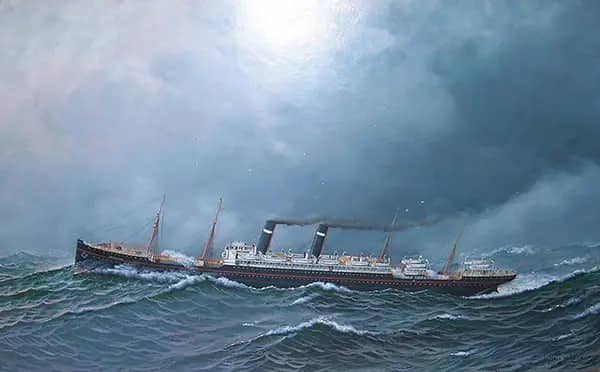 The Vaderland by Antonio Jacobsen | Oil Painting Reproduction