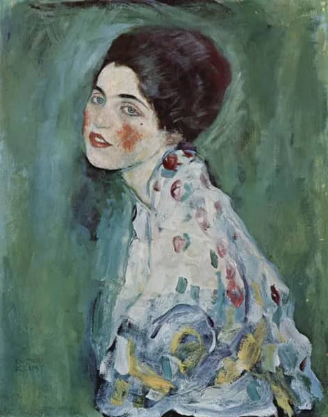Portrait of a Lady c1916 by Gustav Klimt | Oil Painting Reproduction