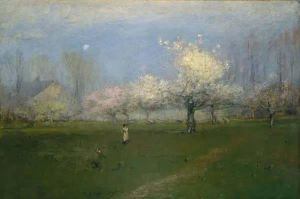 Spring Blossoms Montclair New Jersey c1891 | Oil Painting Reproduction