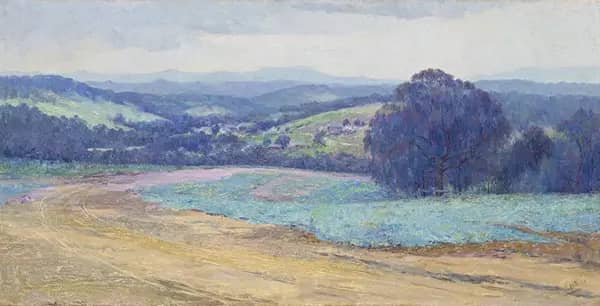 The Road to Warrandyte 1905 by Clara Southern | Oil Painting Reproduction