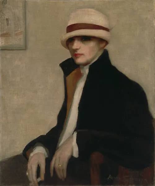The Parisienne c1924 by Agnes Goodsir | Oil Painting Reproduction