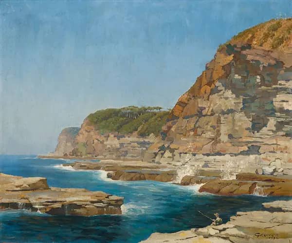 The Gulf Avoca 1932 by Elioth Gruner | Oil Painting Reproduction