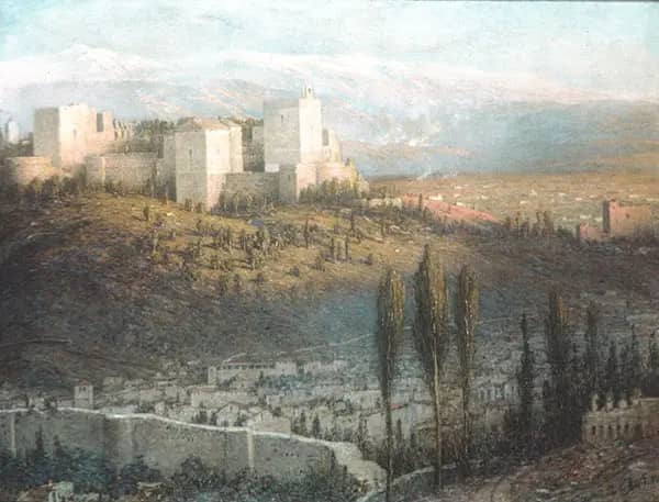 The Alhambra Granada Spain c1901 | Oil Painting Reproduction