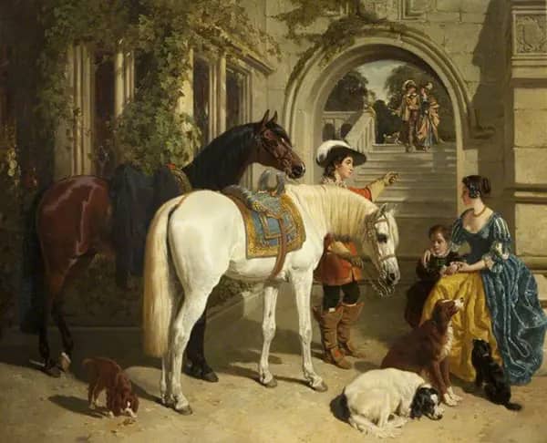 My Ladyes Palfrey | Oil Painting Reproduction