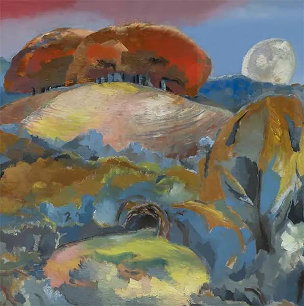 Landscape of The Moons Last Phase by Paul Nash | Oil Painting Reproduction
