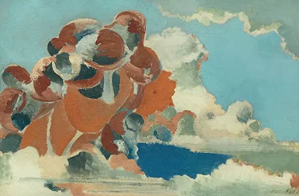 Sunflower Rises by Paul Nash | Oil Painting Reproduction