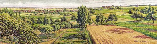 Auxy 1944 by Gustave Cariot | Oil Painting Reproduction