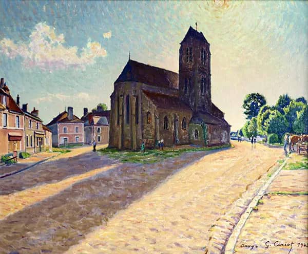 Shadows Auxy by Gustave Cariot | Oil Painting Reproduction