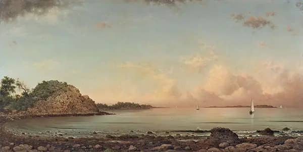 Singing Beach Manchester Massachusetts 1862 | Oil Painting Reproduction