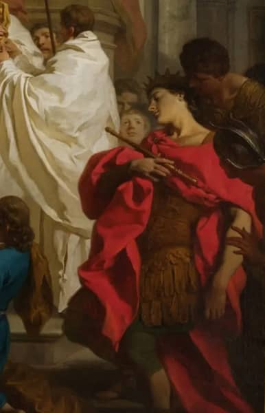 The Mass of Saint Basil 1746 detail | Oil Painting Reproduction