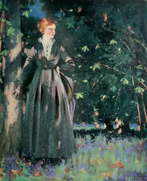 Sunshine 1916 by George Henry | Oil Painting Reproduction