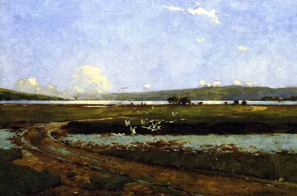 The Head of The Holy Loch by George Henry | Oil Painting Reproduction