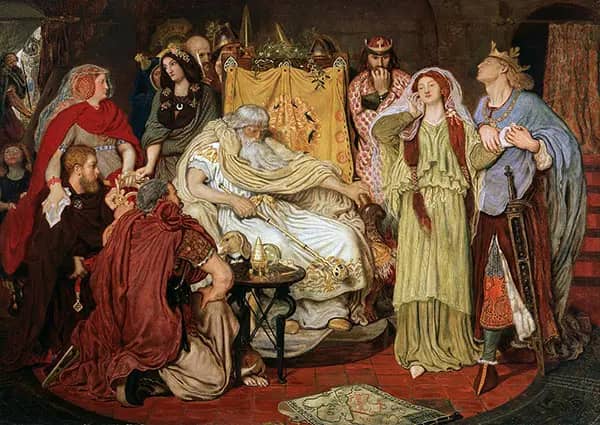 Cordelia's Portion by Ford Madox Brown | Oil Painting Reproduction