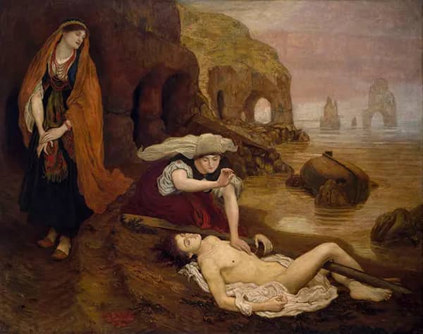 Finding of Don Juan by Haidee | Oil Painting Reproduction