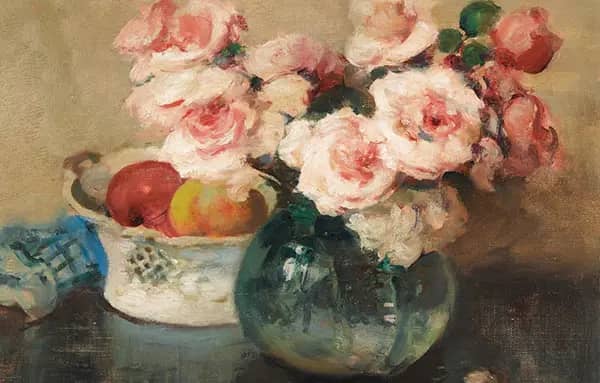 Still Life with Fruit by Fernand Toussaint | Oil Painting Reproduction
