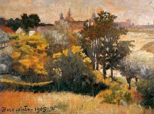 Boze Cialo by Jacek Malczewski | Oil Painting Reproduction