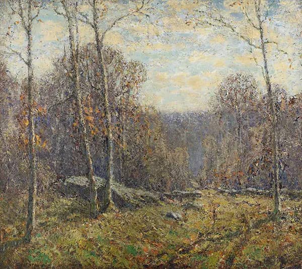 A Frosty Morning by Wilson H Irvine | Oil Painting Reproduction