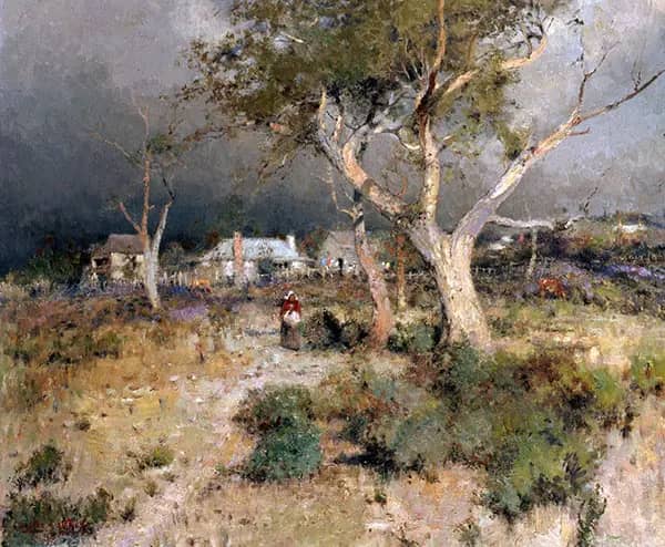 The Last of Summer 1898 by Walter Withers | Oil Painting Reproduction