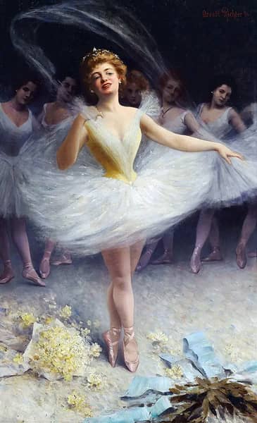 Ballerinas After The Performance | Oil Painting Reproduction
